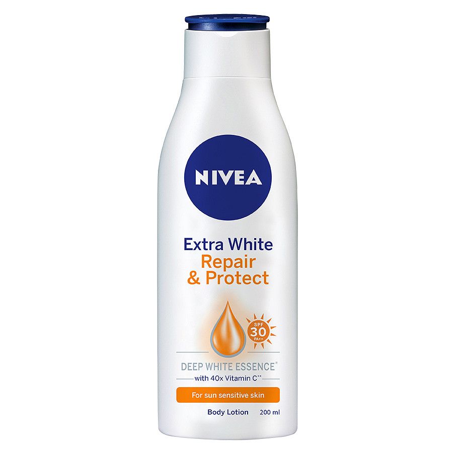 Sữa Dưỡng Thể Dưỡng Trắng Nivea Giúp Phục Hồi Và Chống Nắng SPF30(200ml)