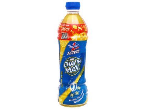 Nước Uống Active Chanh Muối - Chai 455ml