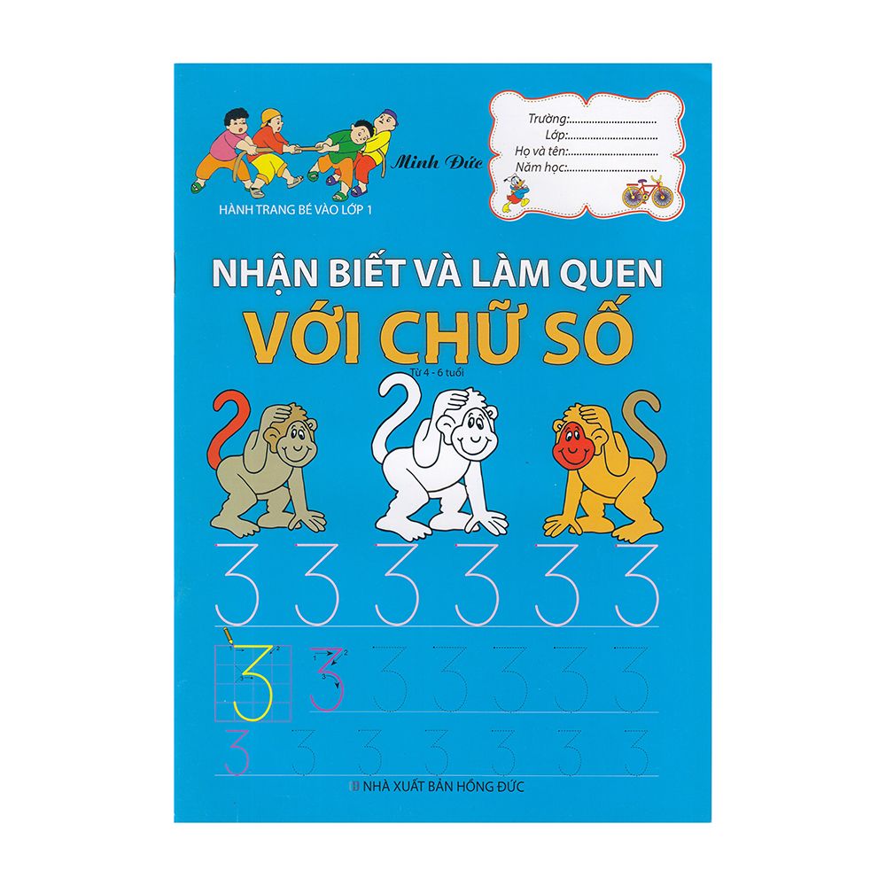 Hành Trang Bé Vào Lớp 1 - Nhận Biết Và Làm Quen Với Chữ Số