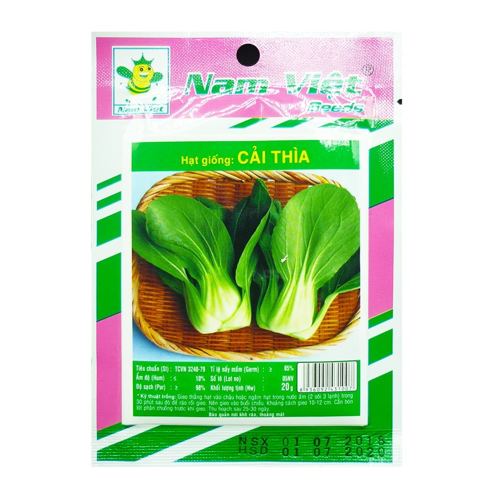 Hạt Giống Cải Thìa Nam Việt