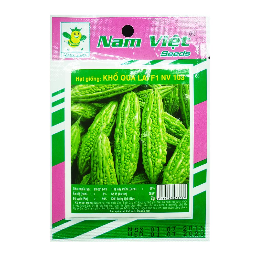 Hạt Giống: Khổ Qua Lai F1 NV 103 Nam Việt