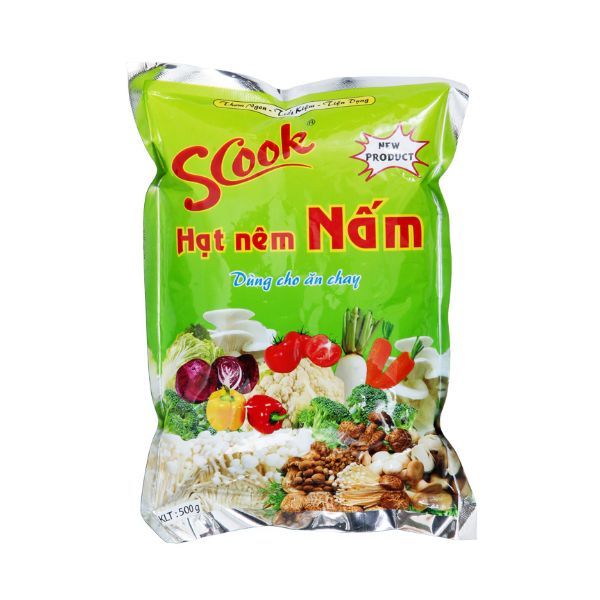 Hạt Nêm Chay Nấm Scook (500g)
