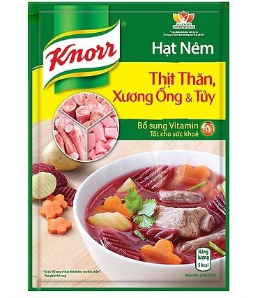 Hạt Nêm Knorr Thịt Thăn, Xương Ống Và Tủy Gói (170g)