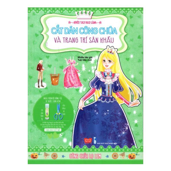 Khéo tay - Cắt dán và TT sân khấu - Công chúa Lọc Lem