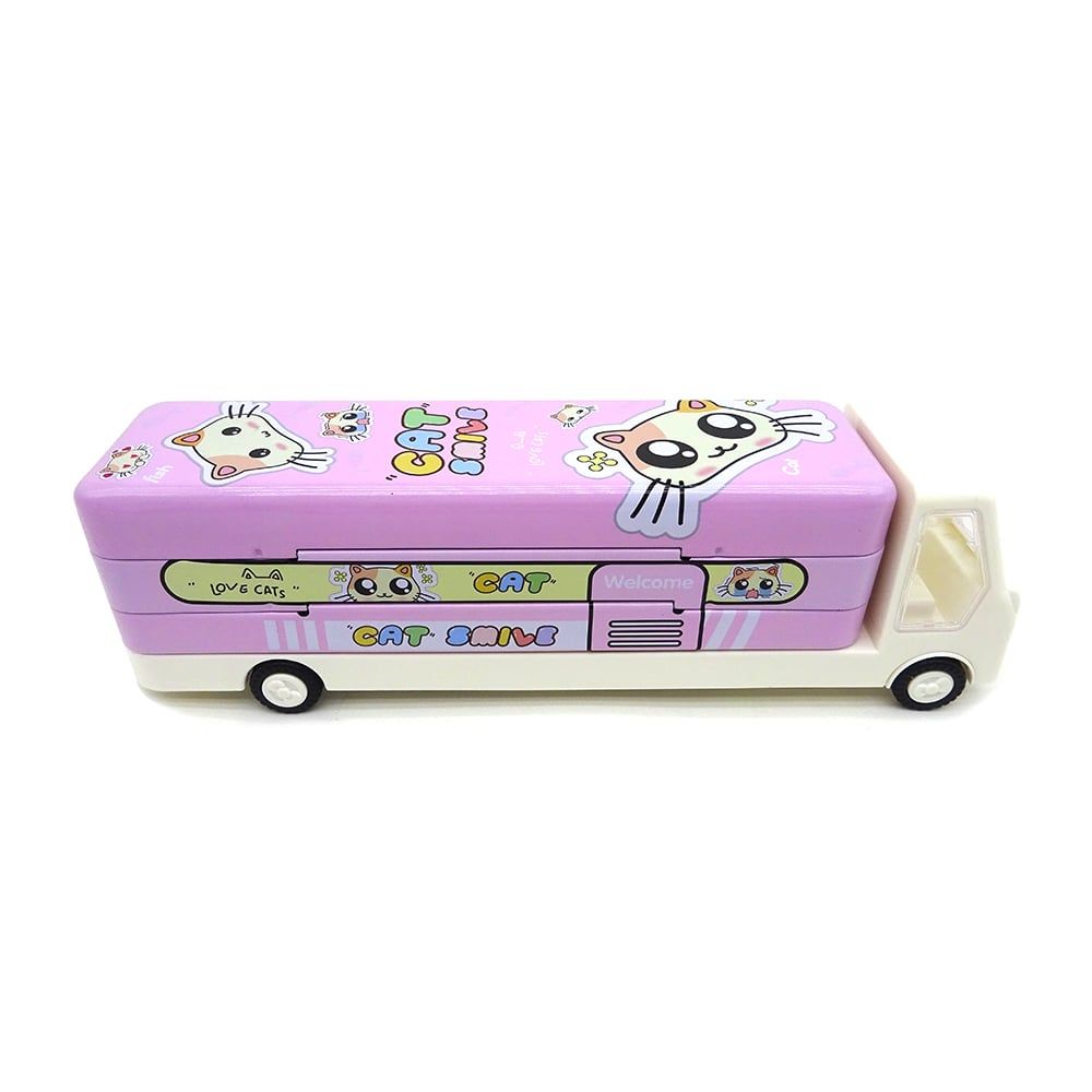 Hộp Bút Sắt Cat Smile B-707