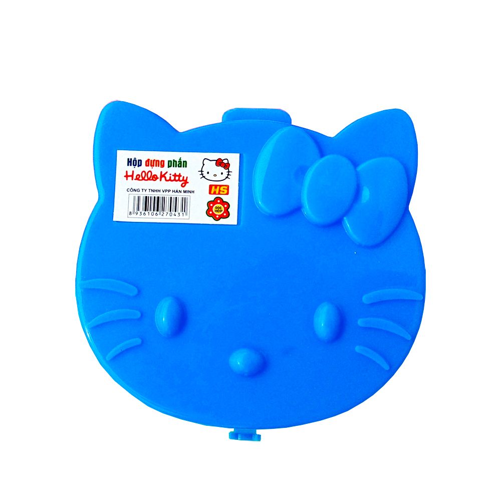 Hộp đựng phấn hello kitty