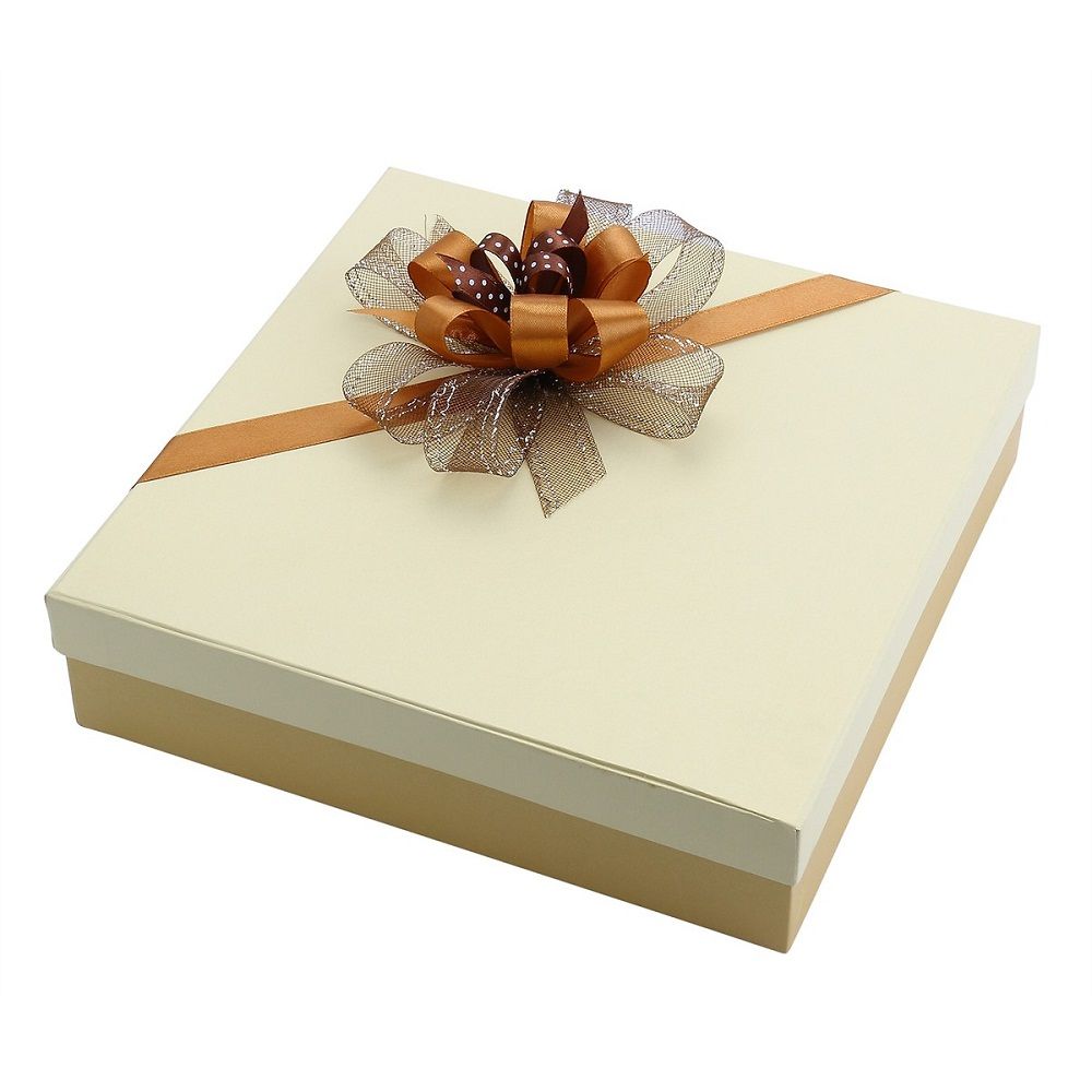 Hộp Quà Hình Vuông Linh Lan ( 25 x 6 cm)