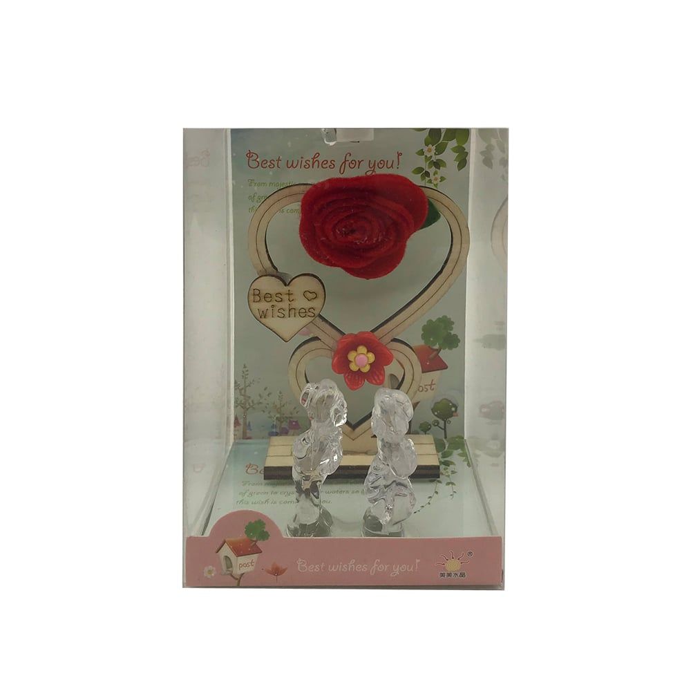 Hộp Quà Lưu Niệm Thủy Tinh - Best Wish For You!