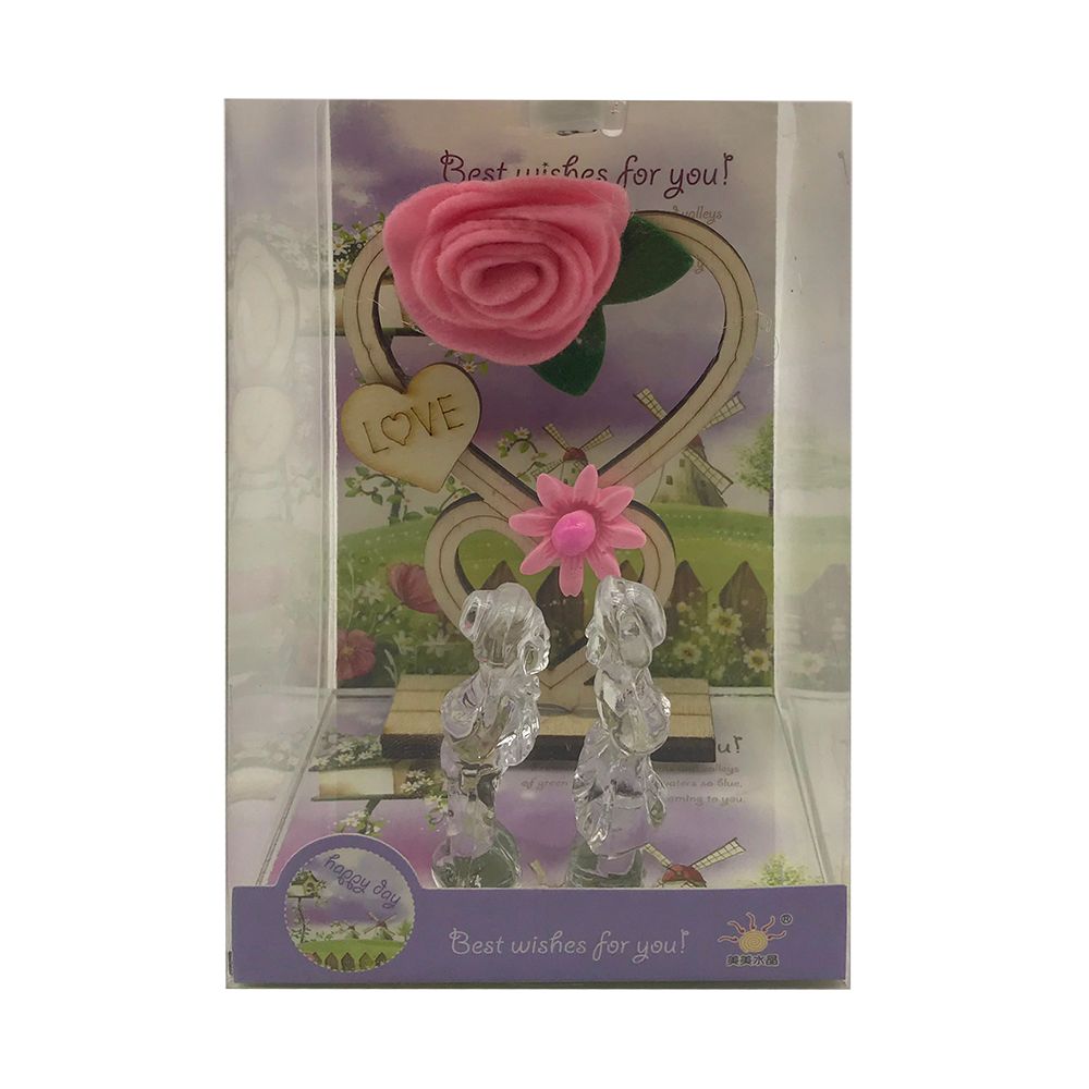 Hộp Quà Lưu Niệm Thủy Tinh - Best Wish For You!