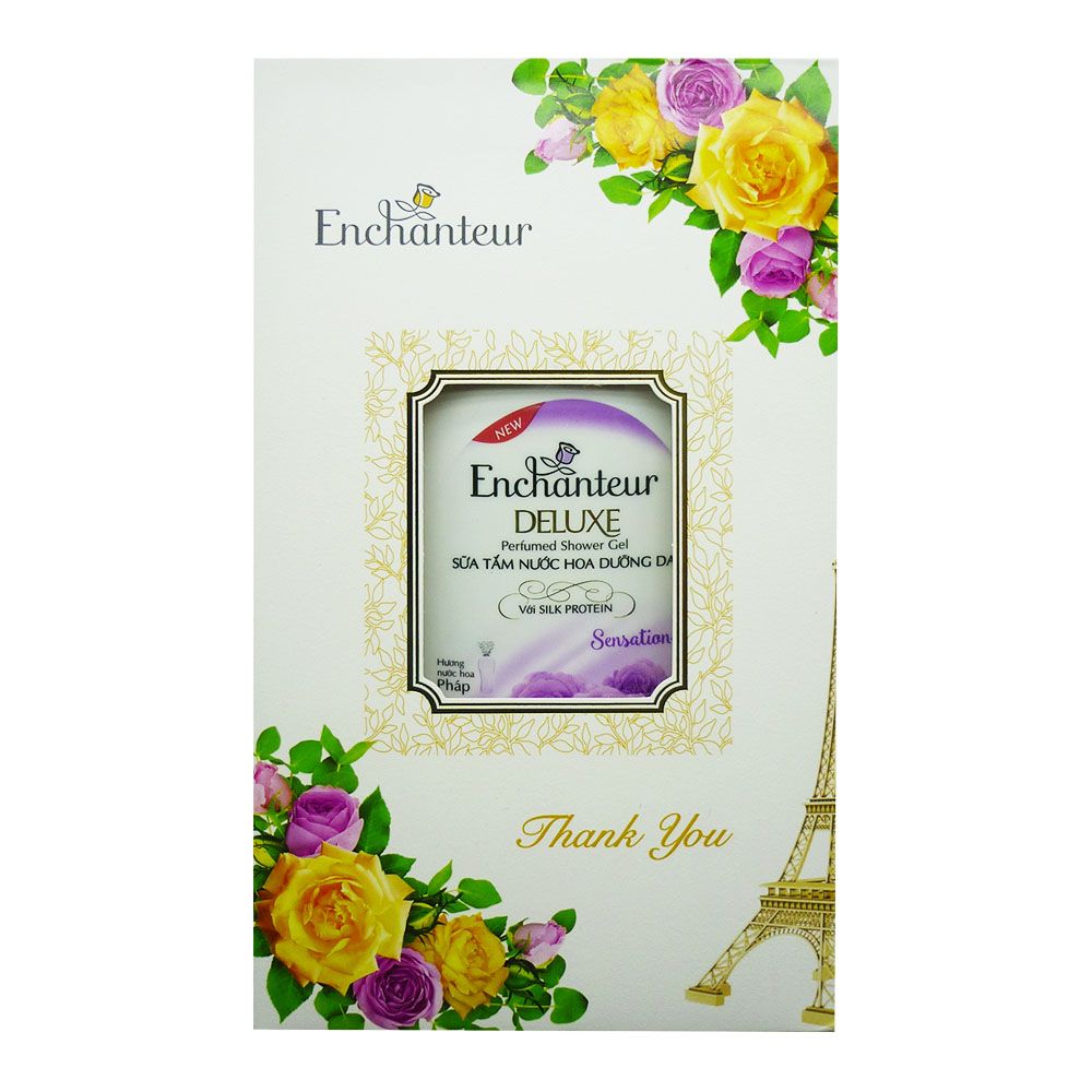 Hộp Quà Sữa Tắm Enchanteur Sensation 650g