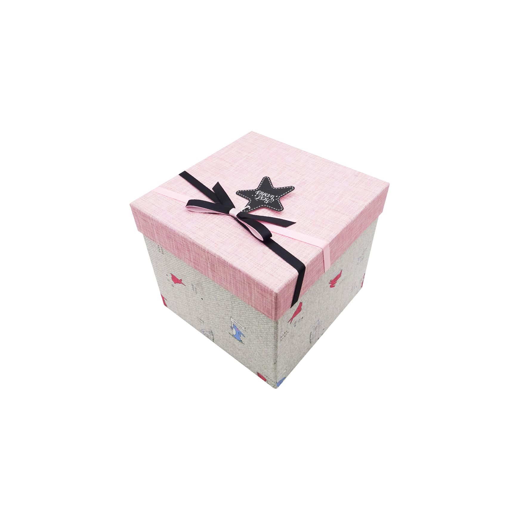 Hộp Quà Vuông Linh Lan (14 x 14 x 12cm) VT1816ORI-V4