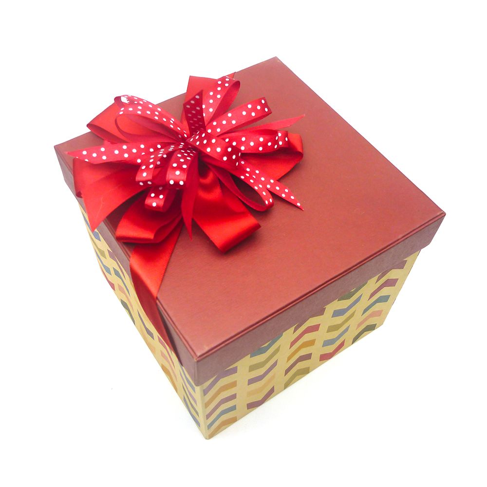 Hộp Quà Vuông Trụ Linh Lan ( 16 x 14 cm)