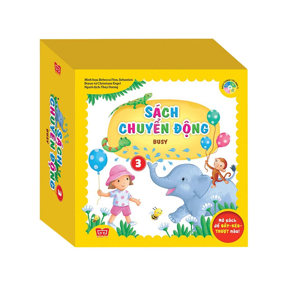 Hộp Sách 3: Sách Chuyển Động - Busy