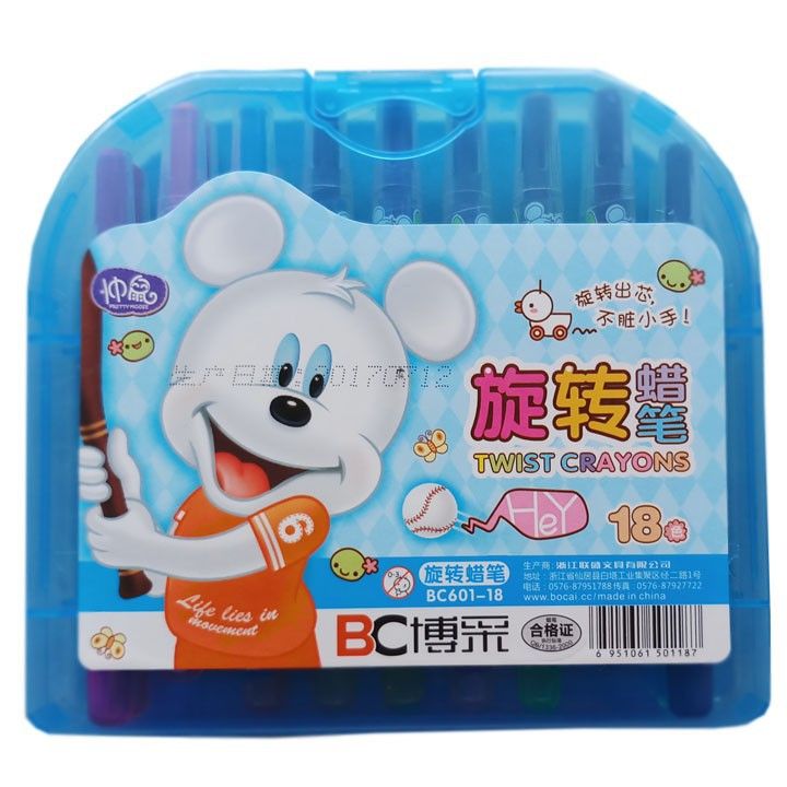 Hộp Sáp Tô 18 Màu Bocai