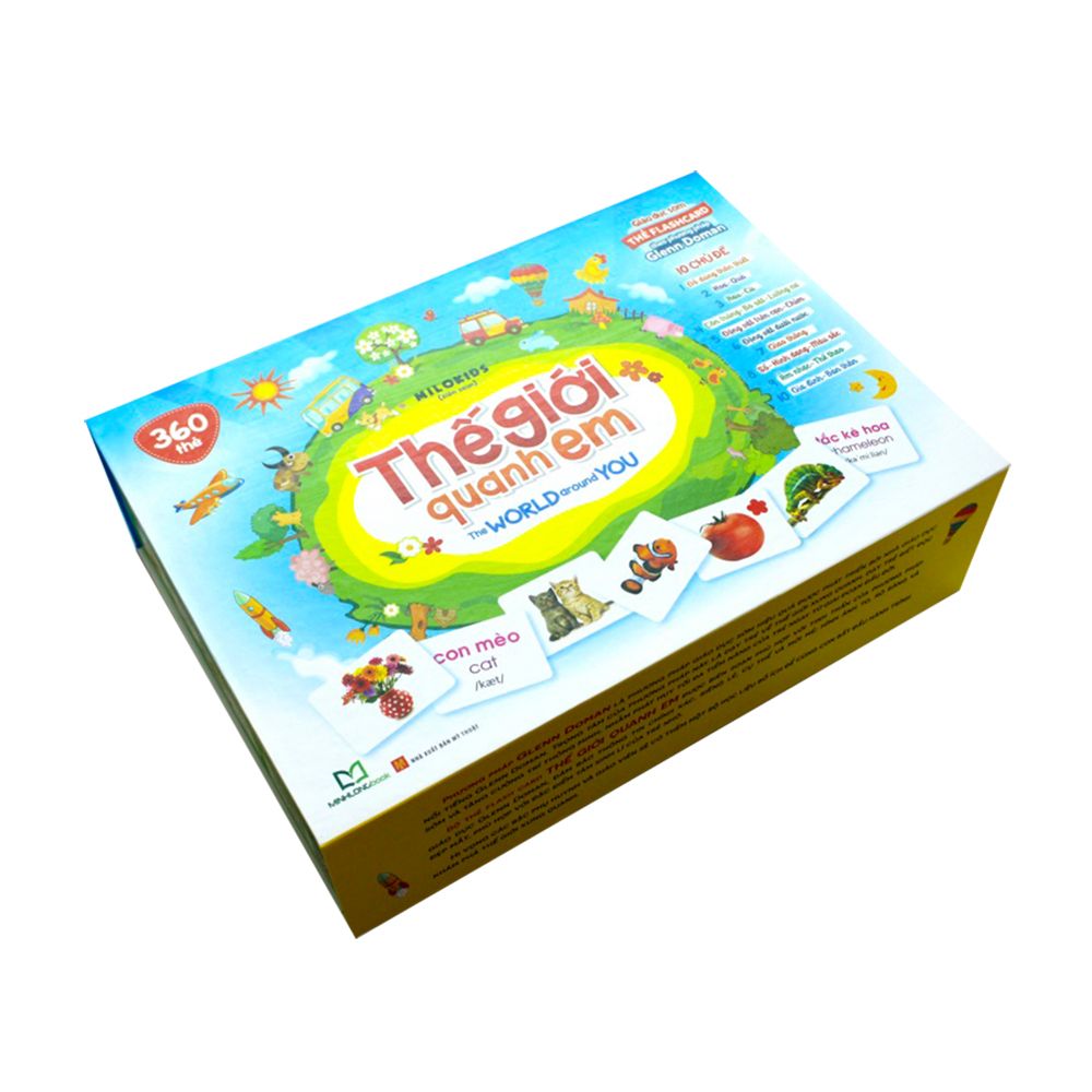 Hộp Thẻ Flashcard - Thế Giới Quanh Em - The World Around You