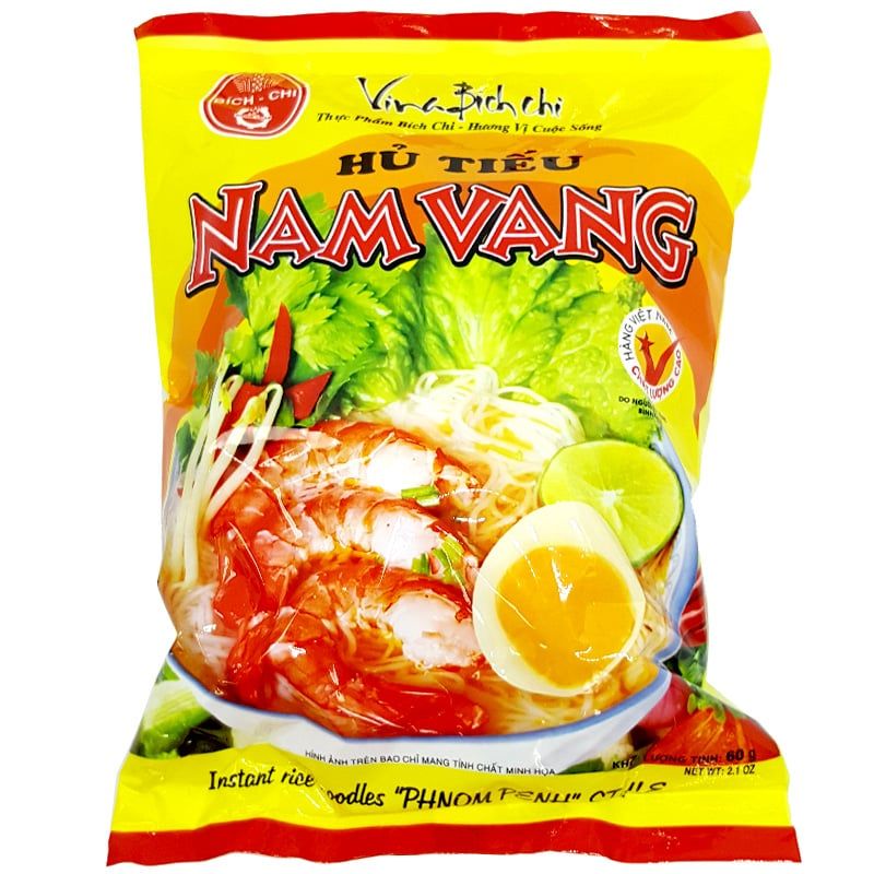 Hủ Tiếu Nam Vang Ăn Liền Bích Chi (60g)