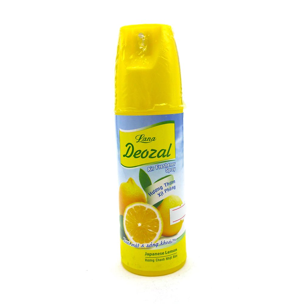 Hương Thơm Xịt Phòng Lana Deozal Hương Chanh Nhật Bản 200ml