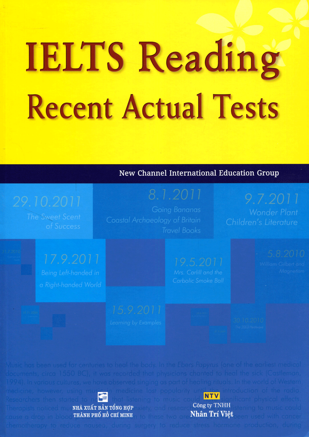 Ielts reading recent Actual tests