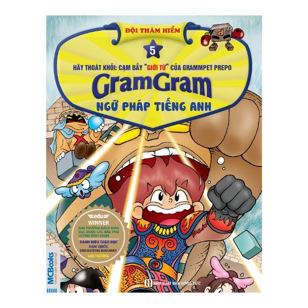 Đội Thám Hiểm GramGram Ngữ Pháp Tiếng Anh - Tập 5 - Hãy Thoát Khỏi: Cạm Bẫy