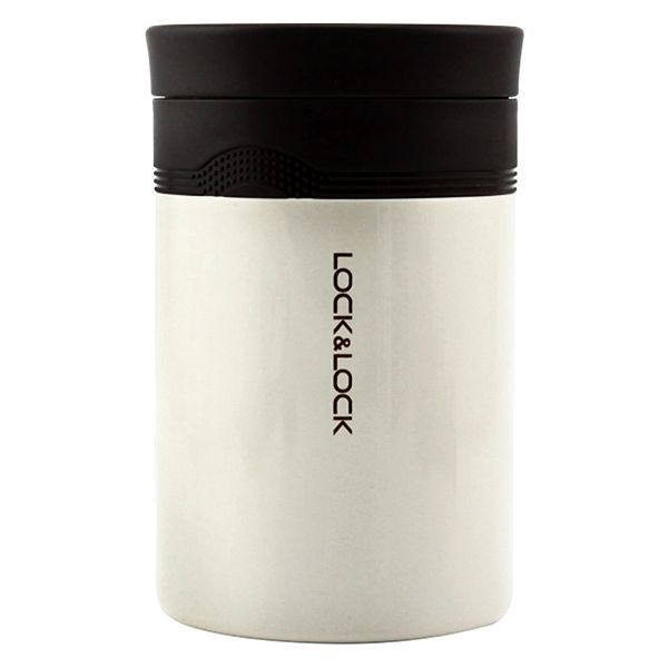 Hộp Giữ Nhiệt Đựng Thức Ăn Lock&Lock New Wave Food Jar LHC8024 (500ml) - Trắng