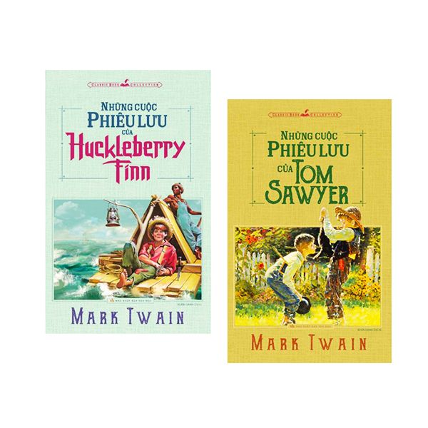 Combo Phiêu Lưu Kỳ Thú ( Những Cuộc Phiêu Lưu Của Tom Sawyer + Những Cuộc Phiêu Lưu Của Huckleberry Finn)