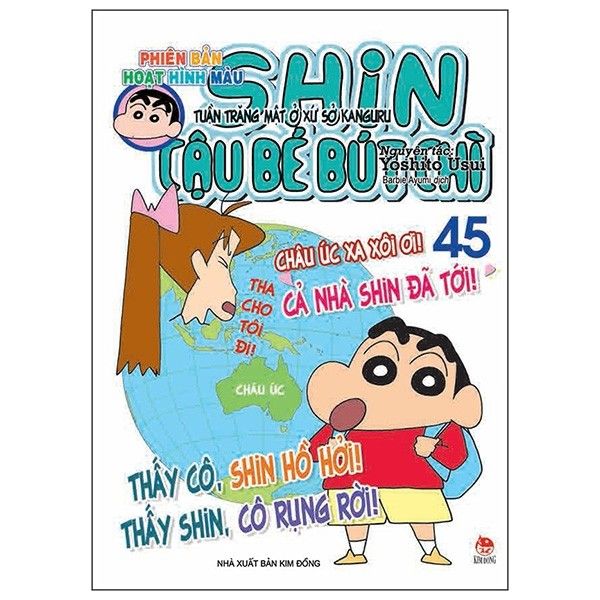 Shin - Cậu Bé Bút Chì - Phiên Bản Hoạt Hình Màu - Tập 45