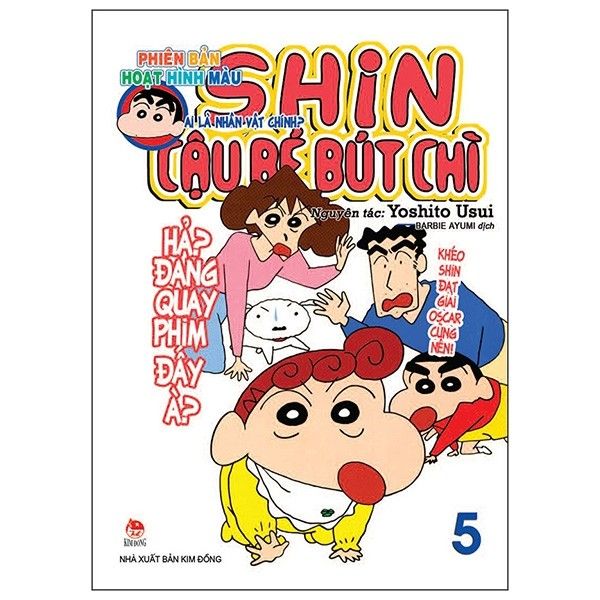 Shin Cậu Bé Bút Chì - Hoạt Hình Màu Tập 5 (Tái Bản 2020)