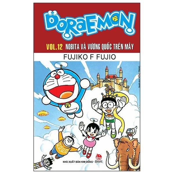 Doraemon Truyện Dài - Tập 12 - Nobita Và Vương Quốc Trên Mây - Tái Bản 2020