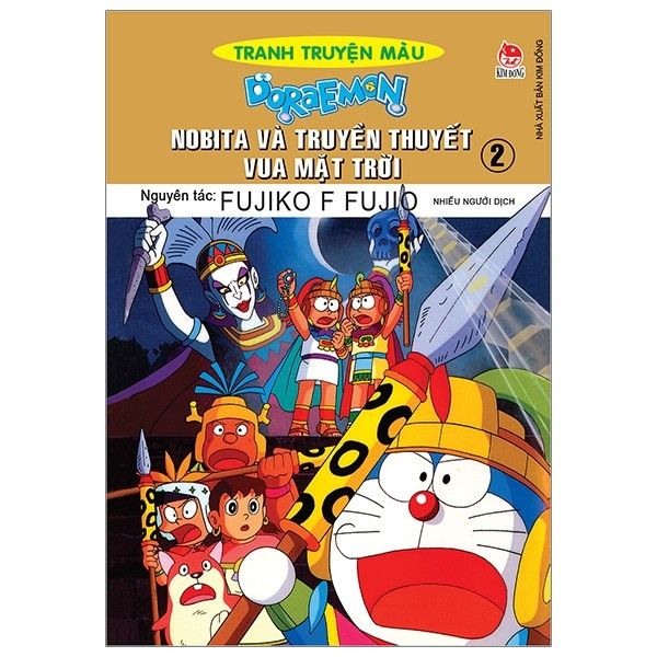 Doraemon Tranh Truyện Màu - Nobita Và Truyền Thuyết Vua Mặt Trời - Tập 2