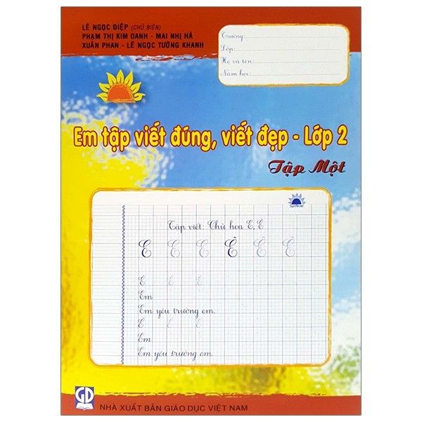 Em Tập Viết Đúng, Viết Đẹp Lớp 1 - Tập 1