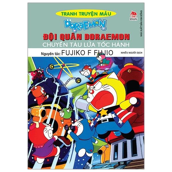 Doraemon tranh truyện màu - Đội quân Doraemon: Chuyến tàu lửa tốc hành