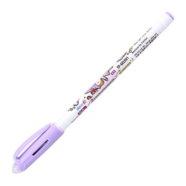 Bút GEL - TP-GEL01 Xóa Được - Mực Tím - Thiên Long