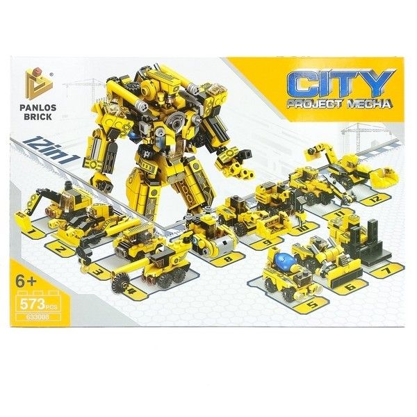 Bộ Lắp Ráp 12 Trong 1 Panlos Bricks - 633008