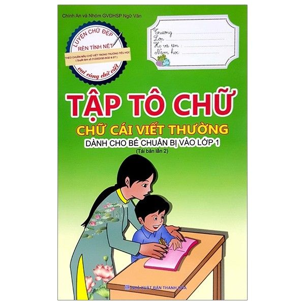 Tâp tô chữ - chữ Thường (Tái bản lần 2)