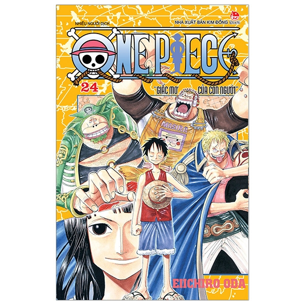  One Piece - Tập 24 - Giấc Mơ Của Con Người - Tái Bản 2020 