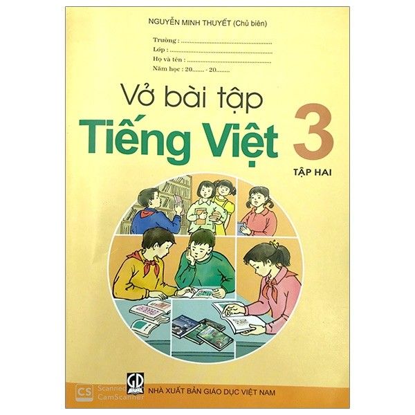 Vở Bài Tập Tiếng Việt Lớp 3 - Tập 2 - Tái Bản 2020