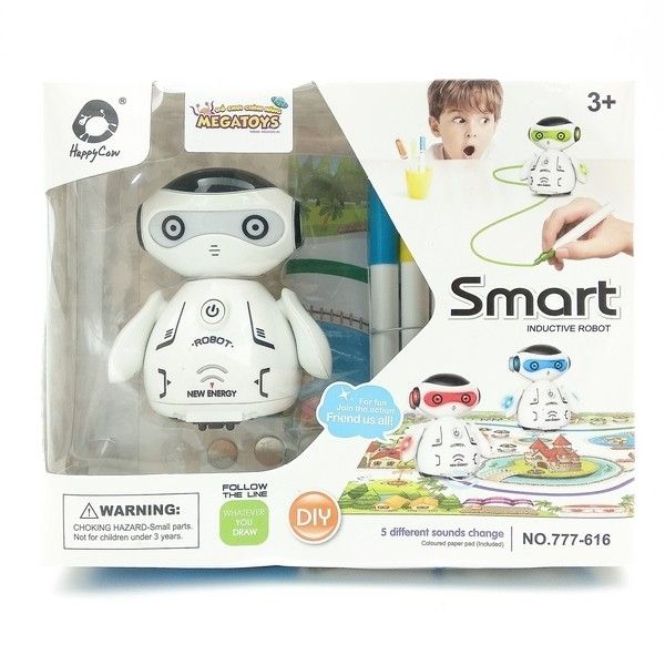 RBMS-777-616-Robot thông minh cảm ứng màu sắc đi theo nét vẽ của bạn