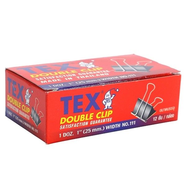 Hộp 12 Kẹp Bướm - TEX 111 - 25mm