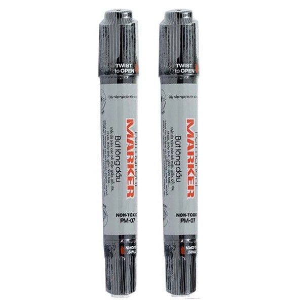 Bút lông dầu PM-07 vĩ 2 ĐEN