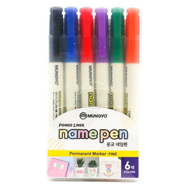 PES-6A Bút lông dầu Name Pen Myungyo