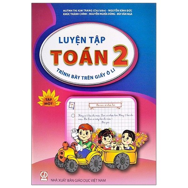 Luyện Tập Toán 2 Trình Bày Trên Giấy Ô Li - Tập 1 (Tái Bản 2020)