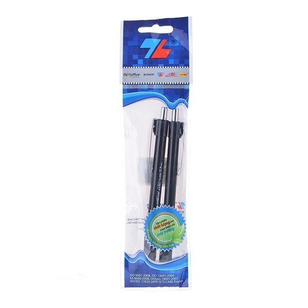 Bút Bi Thiên Long TL-036 - Vỉ 2 Cây - Mực Đen