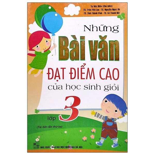 Những Bài Văn Đạt Điểm Cao Của Học Sinh Giỏi - Lớp 3