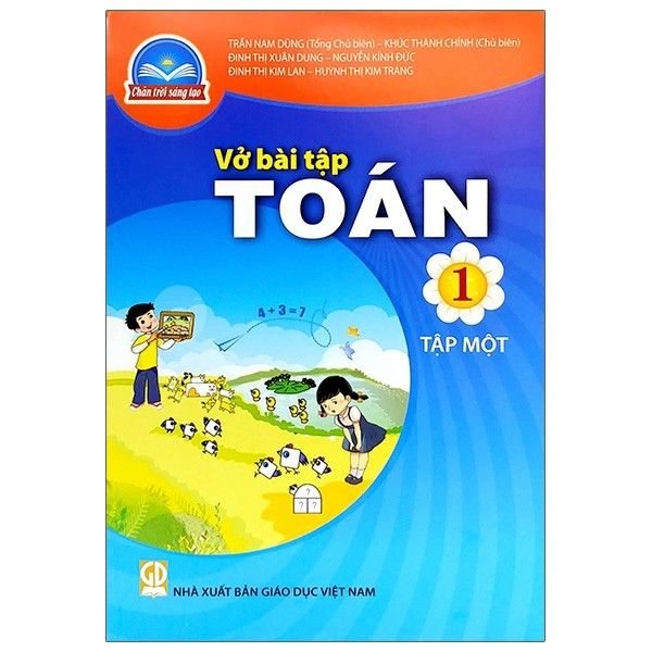Vở Bài Tập Toán 1 - Tập 1 - Bộ Sách Chân Trời Sáng Tạo