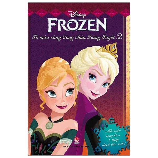 Frozen - Tô Màu Cùng Công Chúa Băng Tuyết - Quyển 2 - Tái Bản 2019
