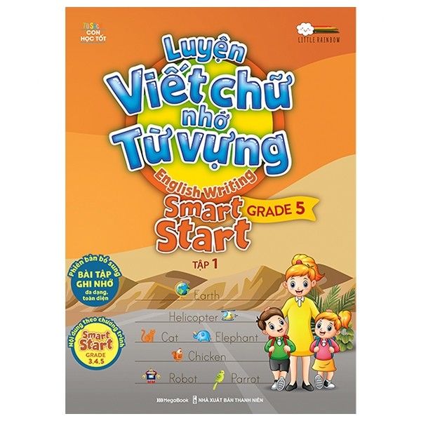 Luyện Viết Chữ Nhớ Từ Vựng - English Writing Smart Start Grade 5 - Tập