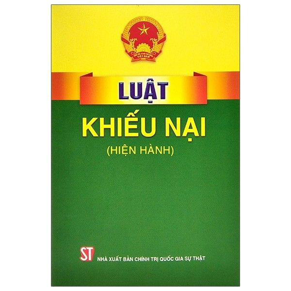 Luật Khiếu Nại (Hiện Hành)