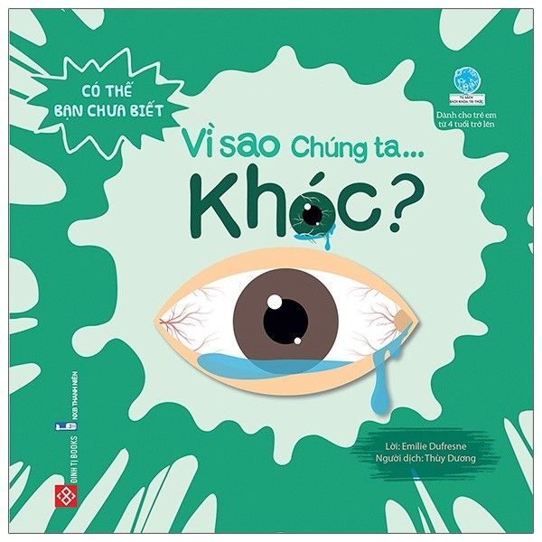 Có thể bạn chưa biết- Vì sao chúng ta... khóc?