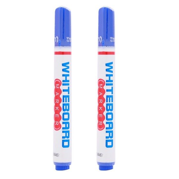 Bút Lông Bảng FO-WB015 - Mực Xanh - Thiên Long - Vỉ 2 Cây