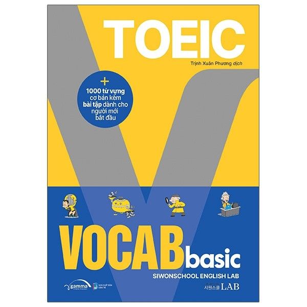 Toeic vocab basic - 1000 từ vựng cơ bản kèm bài tập dành cho người mới bắt đầu 149k